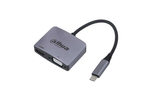 2合1 Type-C to（HDMI + VGA）多功能拓展坞